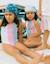 Maillot de bain à rayures avec bretelles croisées you&me Rouge 1 - vertbaudet enfant 