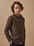 Pull col camionneur garçon Bleu chine+Marron 5 - vertbaudet enfant 