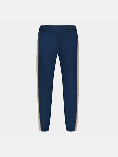 Jogging en molleton léger avec bandes côtés contrastées graphique Blue 2 - vertbaudet enfant 