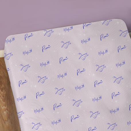 Drap housse imprimé 100% coton, kpop demon hunters golden Violet 2 - vertbaudet enfant 