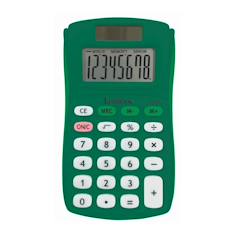 Calculatrice de poche verte 8 chiffres  - vertbaudet enfant