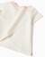 T-shirt en coton avec col brodé Beige clair 3 - vertbaudet enfant 