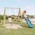 Balançoire et toboggan billy 2 pour enfants Bleu 1 - vertbaudet enfant 