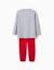Pyjama en coton à manches longues avec imprimé super mario Gris clair 2 - vertbaudet enfant 