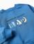 Sweat en coton avec ours et lettres imprimés Bleu+Jaune 4 - vertbaudet enfant 