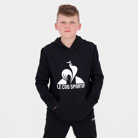 Sweat à capuche essentiel en double face essentiels Black 5 - vertbaudet enfant 