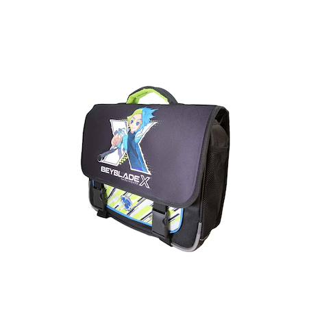 Cartable scolaire 2 compartiments Beyblade X- 38 cm Noir 2 - vertbaudet enfant 