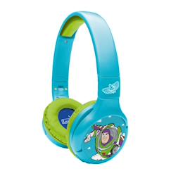 Jouet-Casque 2 en 1 toy story bluetooth et filaire avec limitation de son