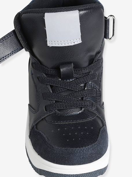 Baskets montantes enfant garçon marine 6 - vertbaudet enfant 