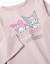 T-shirt en coton à manches longues avec imprimé kuromi Mauve clair 3 - vertbaudet enfant 