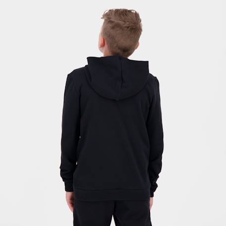 Sweat à capuche essentiel en double face essentiels Black 4 - vertbaudet enfant 
