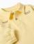 Sweat en coton avec col polo et imprimé Jaune 3 - vertbaudet enfant 