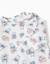 Pyjama avec pieds en coton avec motif stitch Beige clair 3 - vertbaudet enfant 