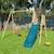 Balançoire et toboggan billy 2 pour enfants Bleu 6 - vertbaudet enfant 