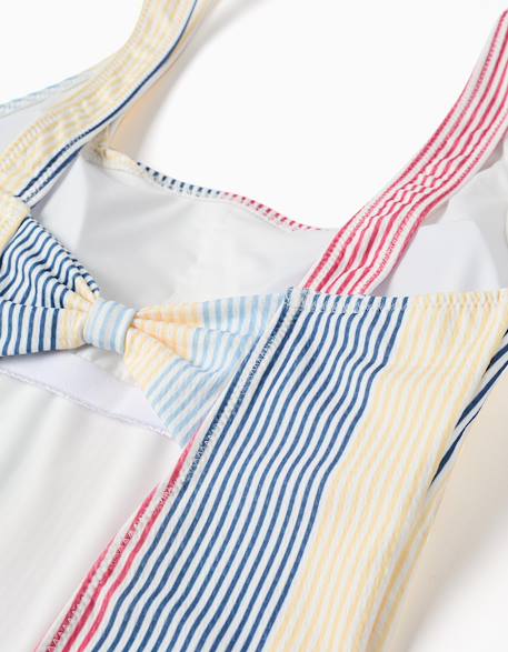 Maillot de bain à rayures avec doublure you&me Rouge 3 - vertbaudet enfant 