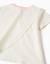 T-shirt en coton avec col brodé Beige clair 3 - vertbaudet enfant 