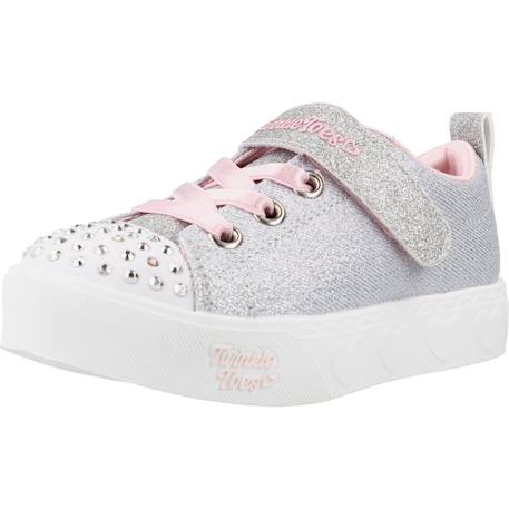 Baskets bébé fille en textile Gris gypk 4 - vertbaudet enfant 