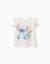 T-shirt en coton avec imprimé stitch & scrump Beige clair 1 - vertbaudet enfant 