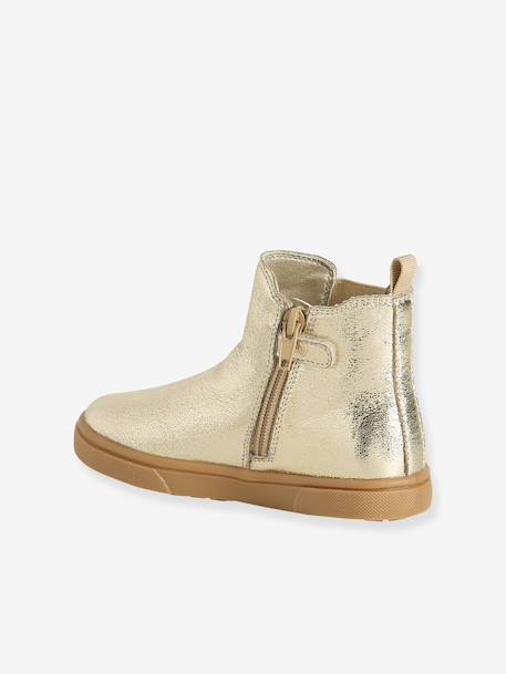 Boots fille zippées doré 3 - vertbaudet enfant 
