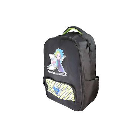 Sac à dos scolaire 2 compartiments Beyblade X - 38 cm Noir 2 - vertbaudet enfant 