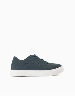 Chaussures-Chaussures fille 23-38-Baskets, tennis-Baskets avec nœuds en relief et lacets élastiques