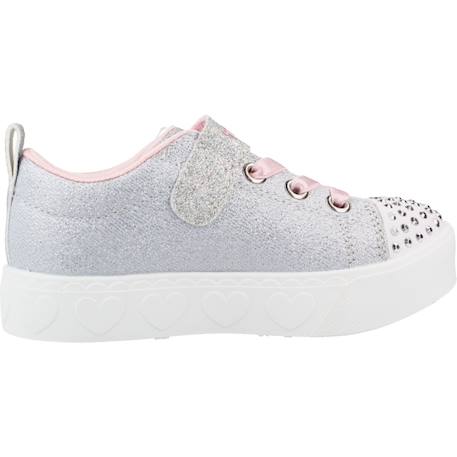 Baskets bébé fille en textile Gris gypk 1 - vertbaudet enfant 