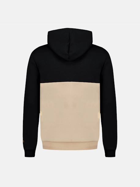 Sweat à capuche en double face colorblock noel Black 2 - vertbaudet enfant 