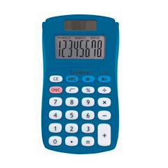 Calculatrice de poche bleue 8 chiffres  - vertbaudet enfant