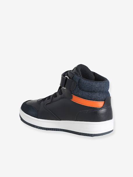 Baskets montantes enfant garçon marine 3 - vertbaudet enfant 