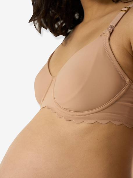 Soutien-gorge de maternité et allaitement moka+vieux rose 5 - vertbaudet enfant 