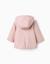 Parka avec doublure et capuche amovible Rose clair 3 - vertbaudet enfant 