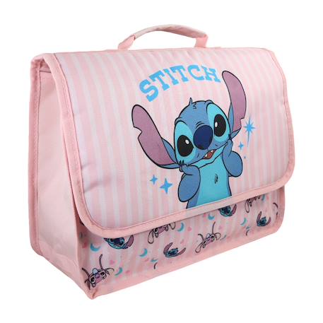 Cartable de maternelle Disney Stitch - 32 cm Rose 2 - vertbaudet enfant 