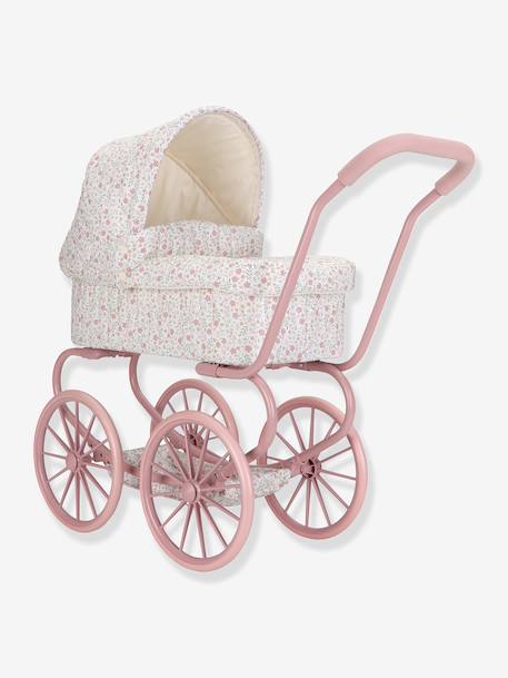 Landau imprimé pour poupée rose 1 - vertbaudet enfant 