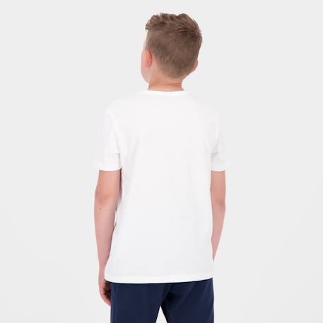 T-shirt essentiel en jersey de coton essentiels White 5 - vertbaudet enfant 