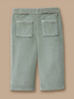 Bébé-Pantalon, jean-Pantalon en velours festonné bébé