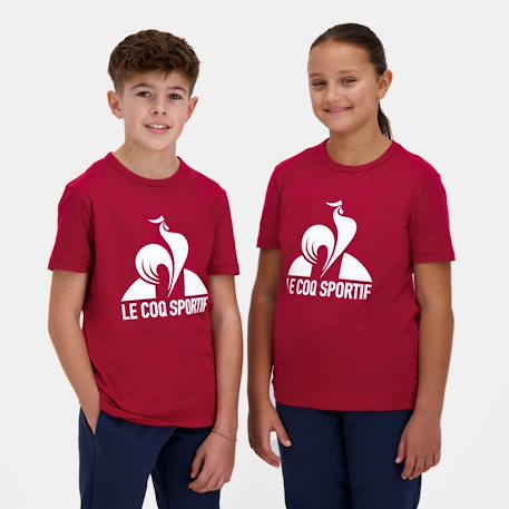 T-shirt essentiels Rouge 1 - vertbaudet enfant 