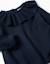 Pull en maille avec extrémités festonnées Bleu foncé 3 - vertbaudet enfant 