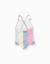 Maillot de bain à rayures avec volants you&me Rouge 2 - vertbaudet enfant 