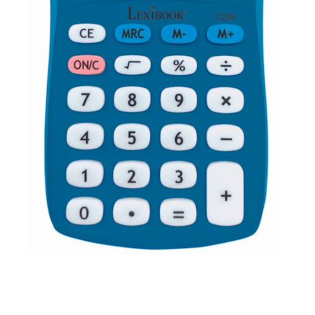 Calculatrice de poche bleue 8 chiffres Bleu 3 - vertbaudet enfant 