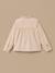 Chemise velours et dentelle fille Ecru 2 - vertbaudet enfant 