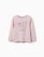 T-shirt en coton à manches longues avec imprimé kuromi Mauve clair 1 - vertbaudet enfant 