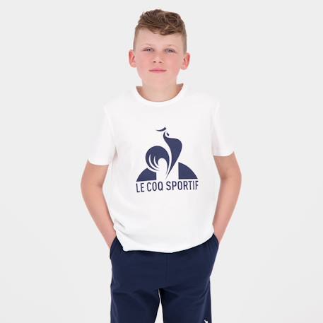 T-shirt essentiel en jersey de coton essentiels White 4 - vertbaudet enfant 