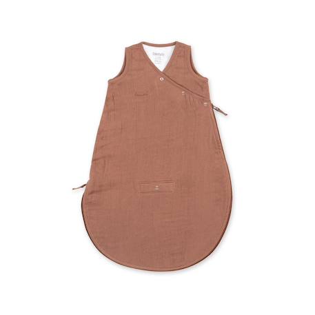 Gigoteuse sans manches été - tog 0.5 gaze douce d'été Amande+Atlantide+Glacier+Moka+Pumpkin+Rosa 18 - vertbaudet enfant 
