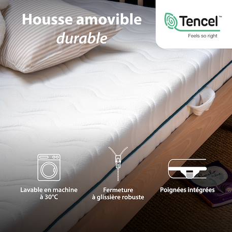 Matelas enfant cocolegend - épaisseur 17 cm Blanc 4 - vertbaudet enfant 