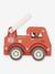 Camion pompier en bois rouge 3 - vertbaudet enfant 