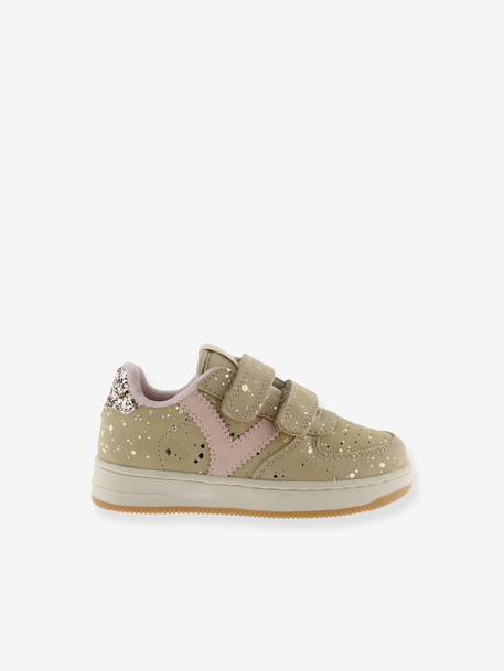 Baskets Tiempo rose pâle 2 - vertbaudet enfant 