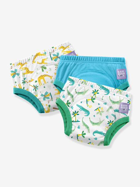 Lot 3 culottes d'apprentissage bleu 1 - vertbaudet enfant 