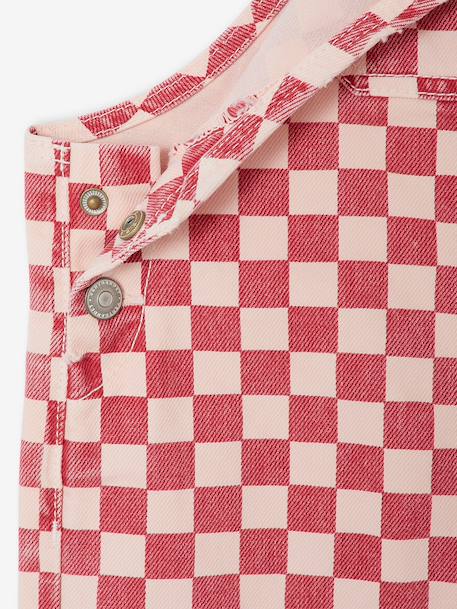 Salopette fille rose bonbon 4 - vertbaudet enfant 