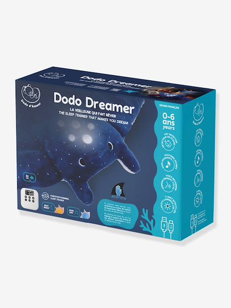 Peluche veilleuse raie Dodo bleu 3 - vertbaudet enfant 