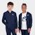 Veste zippée à capuche essentiel en double face essentiels Blue 2 - vertbaudet enfant 